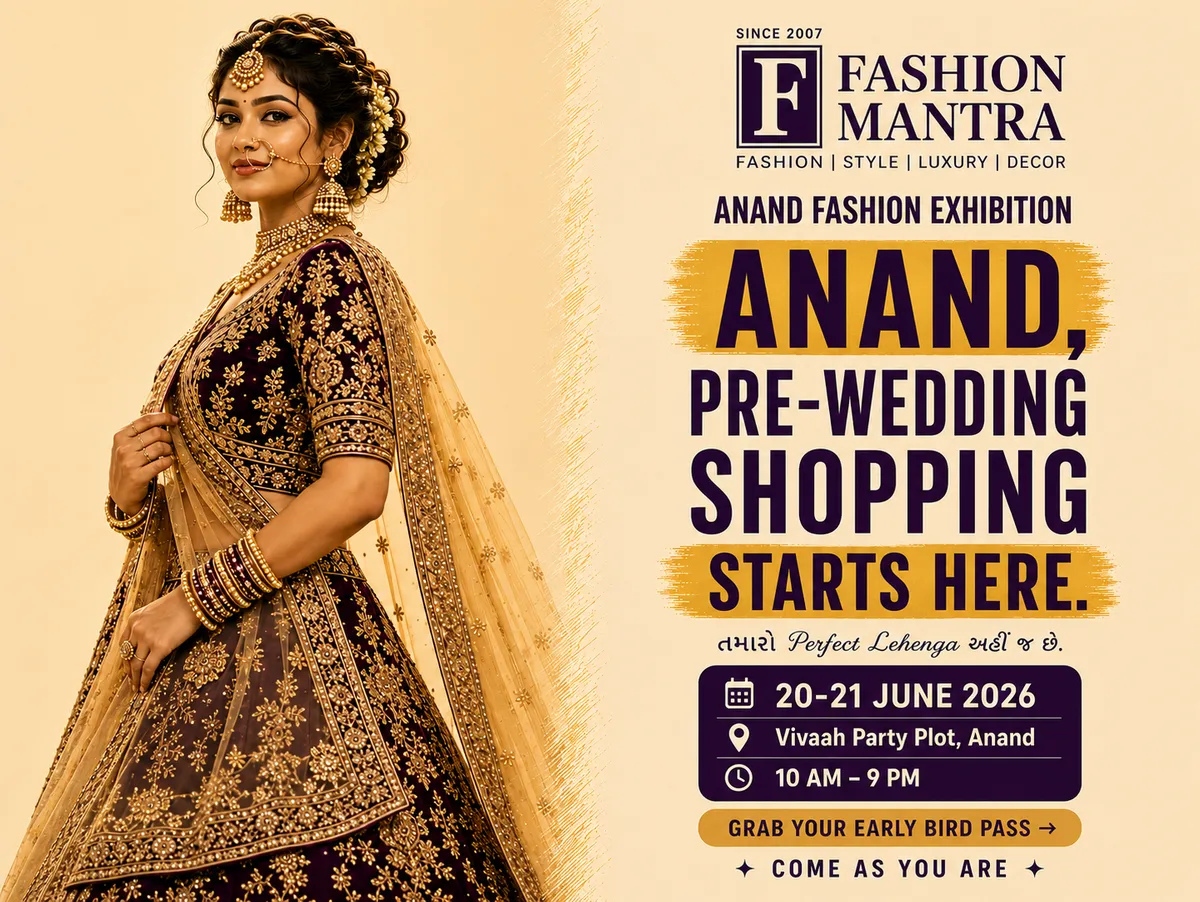 Fashion Mantra Exhibition in Vivaah Party Plot, Anand - ANAND PRE MONSOON 2026 Banner