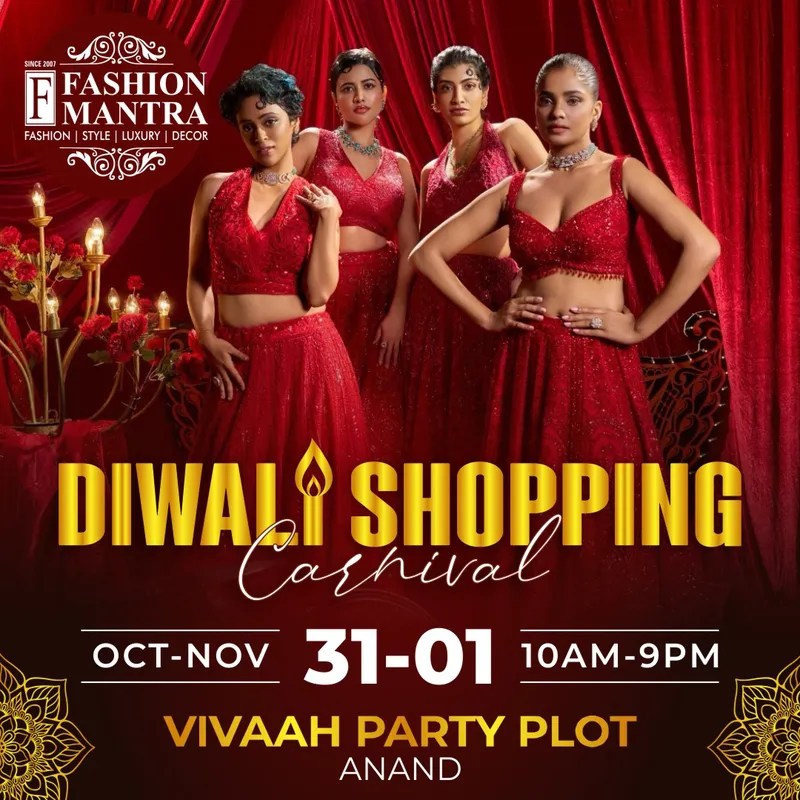 Fashion Mantra Exhibition in Vivaah Party Plot, Anand - Anand Diwali Shopping Carnival 2026