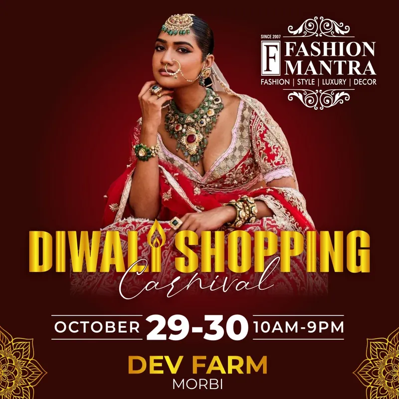 Fashion Mantra Exhibition in Dev Farm, Morbi - Morbi Diwali Shopping Carnival 2026