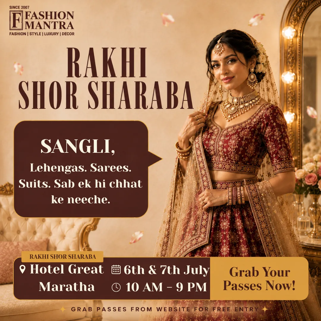 Fashion Mantra Exhibition in Hotel Great Maratha, Sangli - SANGLI RAKHI SHOR SHARABA 2026 Banner